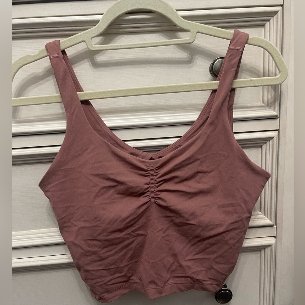 Lululemon align top gathered front size 8
